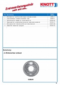 Тормоз барабанный ГидроСимплекс - задняя ось (Hydr. Simplex Hinter) 180*40