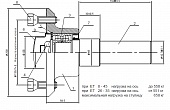Ступица в сборе с цапфой FNK14 139.7x5 ku M12x1.5 влагозащищенная
