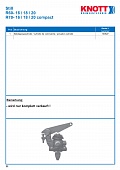 Цилиндр тормозной (Betätigungszylinder4)