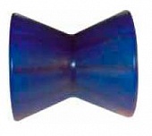 Ролик носовой  L=95 мм, D=87/54/14.5 мм PVC синий