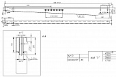 Дышло ZHL 20-A L=2500 M=55 правое