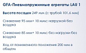 GFA-Пневмопружинные агрегаты LAU 1